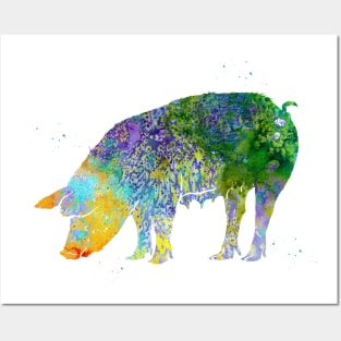 Pig Posters and Art